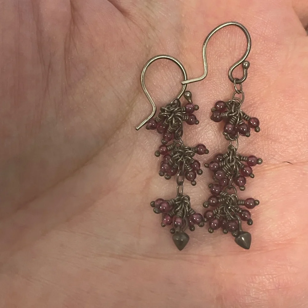 Me&Ro ruby earrings - Picture 4 of 4